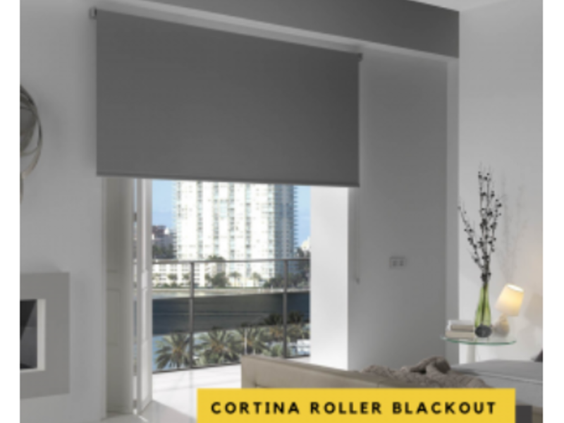 Cortina Roller Black-OUT Santiago